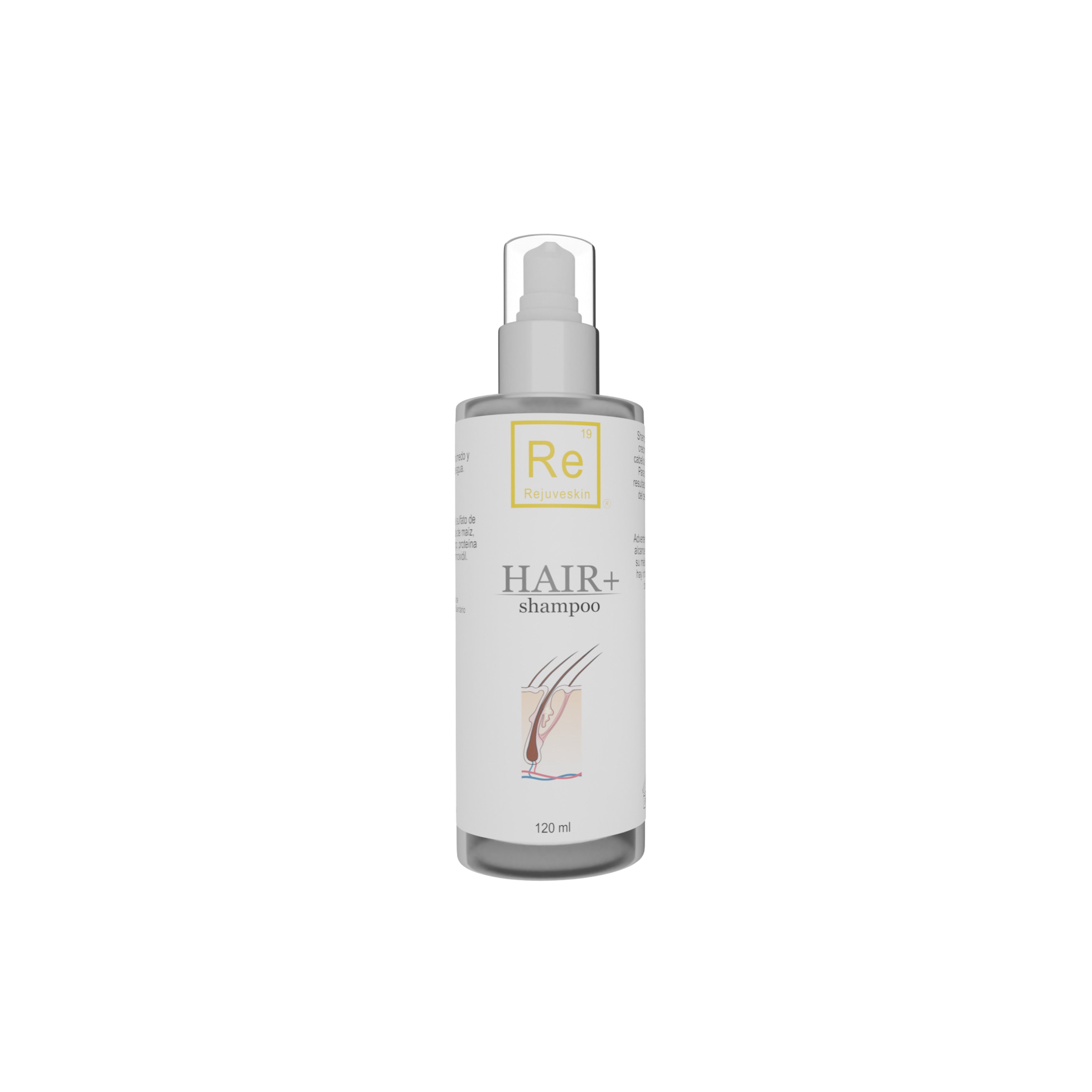 43-14500 HAIR+ SHAMPOO DE 120ML