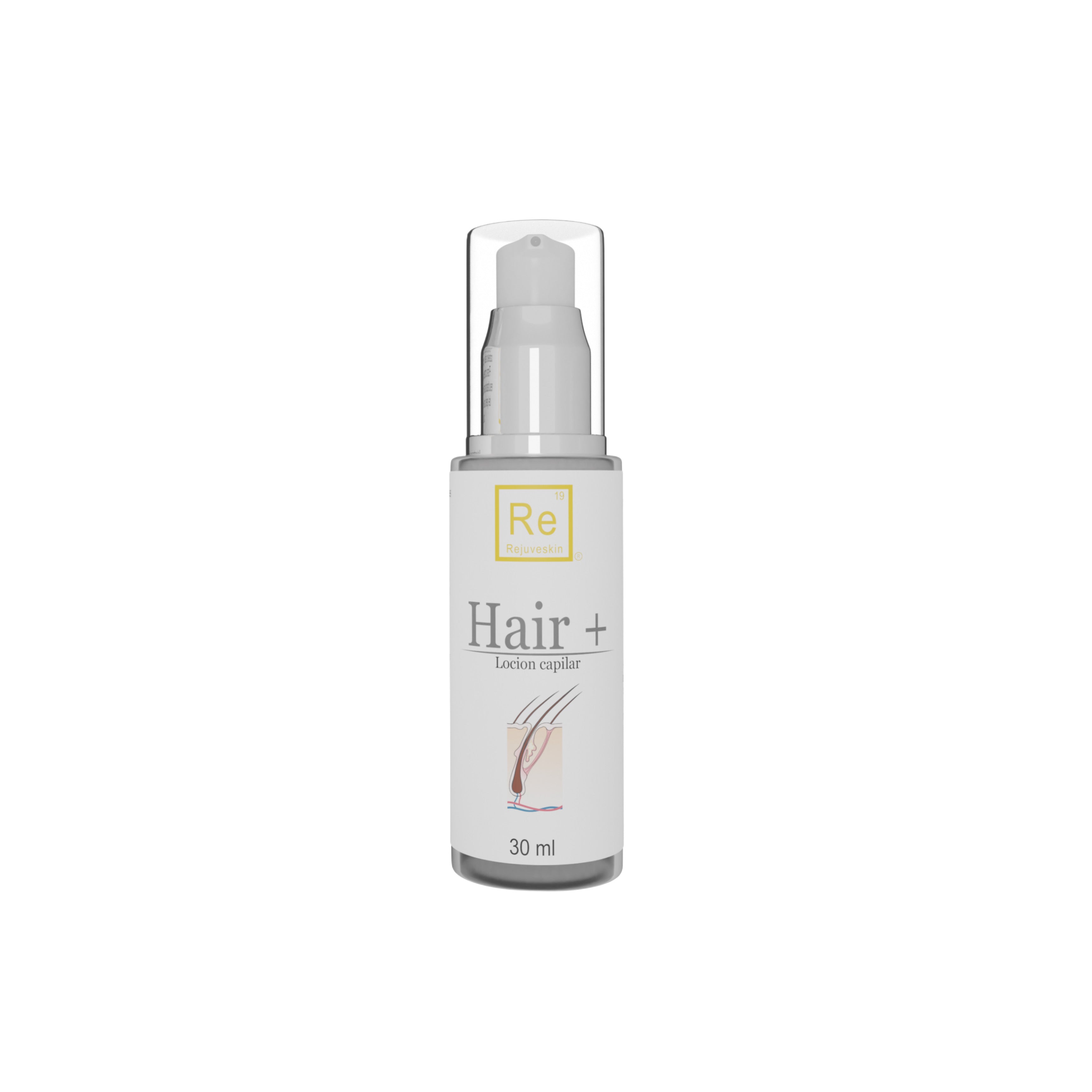 44- 14500 HAIR+ LOCIÓN CRECIMIENTO CAPILAR DE 30ML